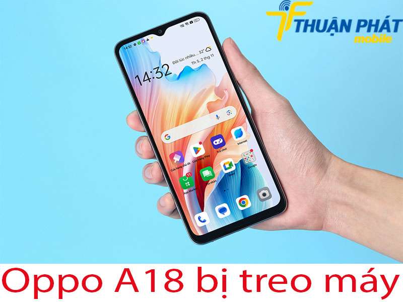 Oppo A18 bị treo máy