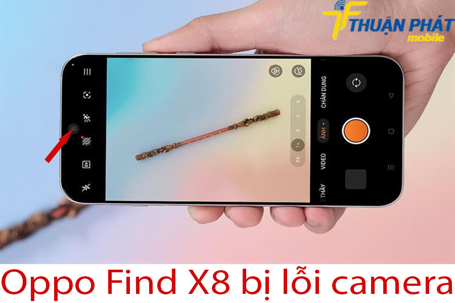 Oppo Find X8 bị lỗi camera Oppo Find X8 bị lỗi camera