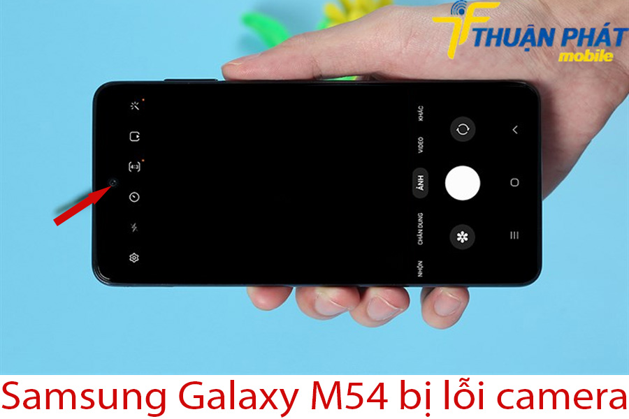 Samsung Galaxy M54 bị lỗi camera