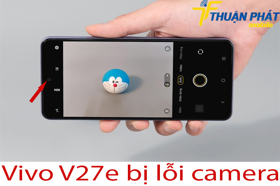 Vivo V27e bị lỗi camera