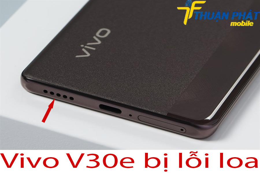 Vivo V30e bị lỗi loa