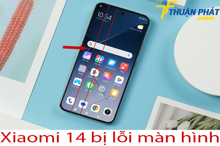 Xiaomi 14 bị lỗi màn hình