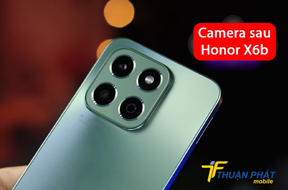 Camera sau Honor X6b