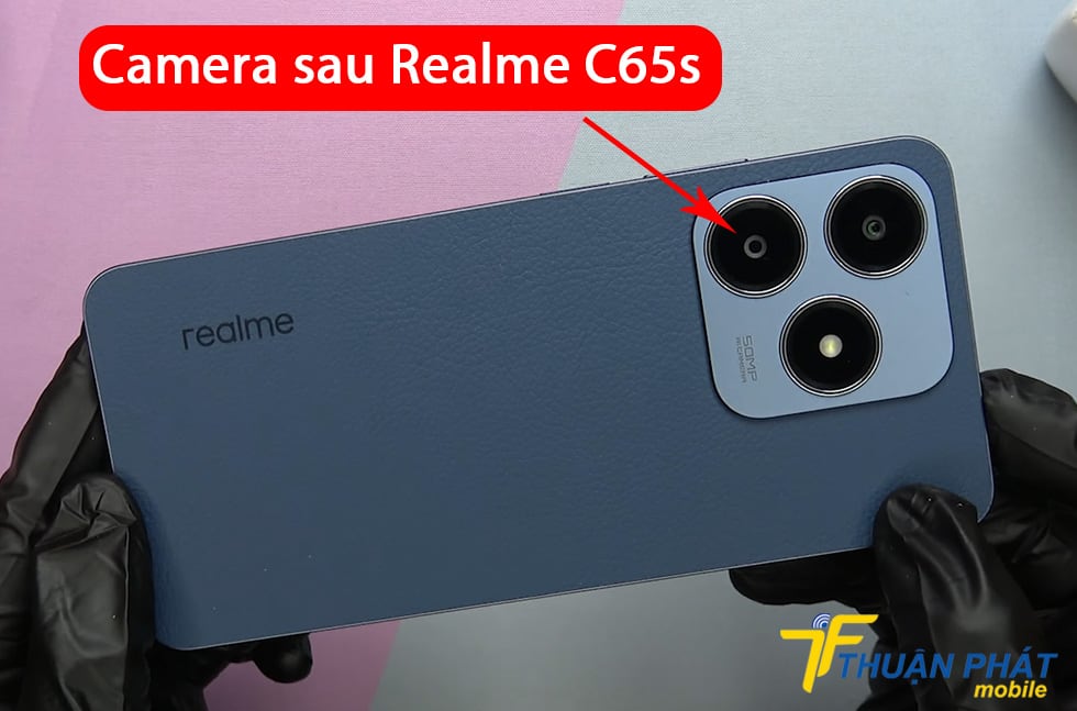 Camera sau Realme C65s