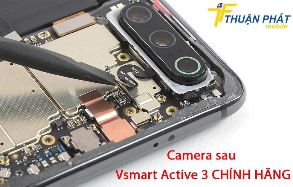 Camera sau Vsmart Active 3 chính hãng