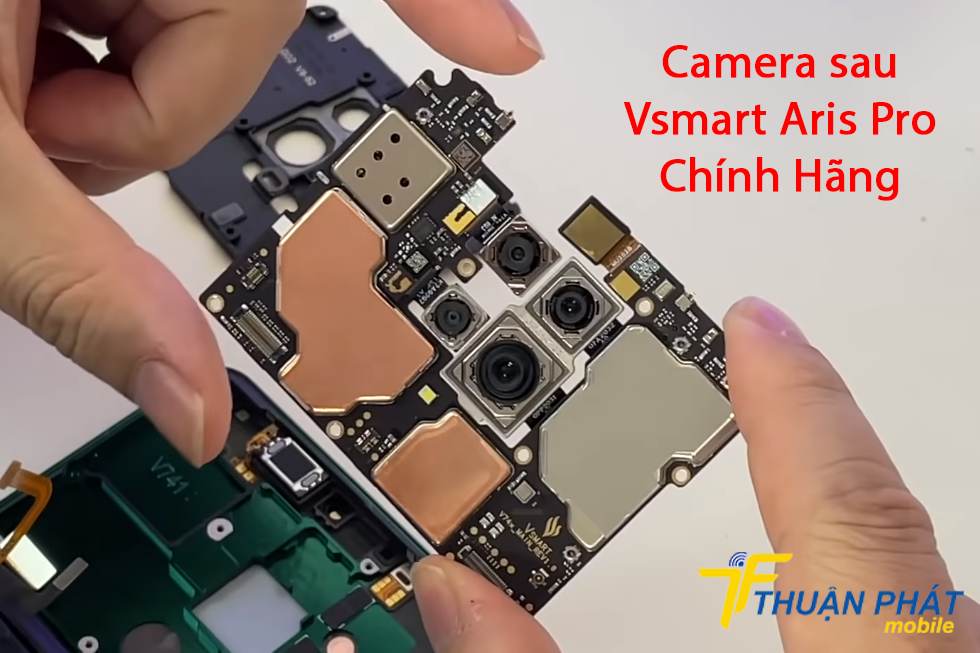 Camera sau Vsmart Aris Pro chính hãng