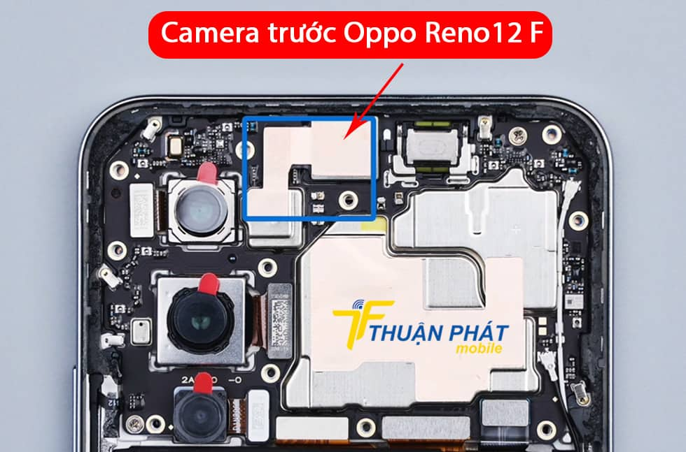 Camera trước Oppo Reno12 F