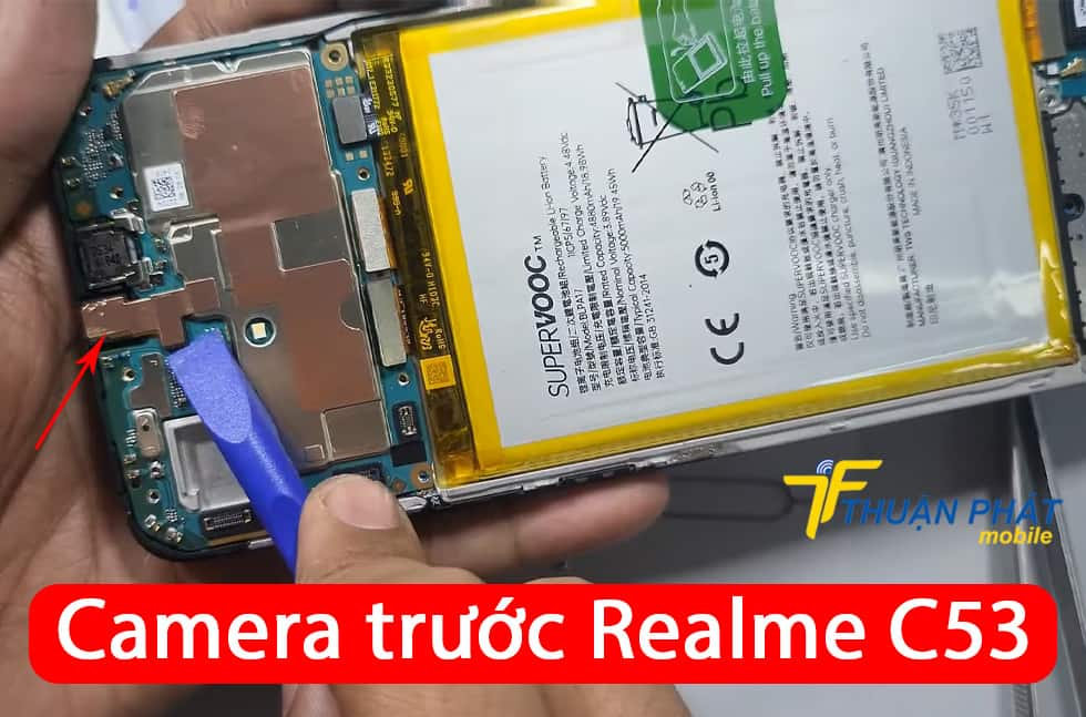 Camera trước Realme C53