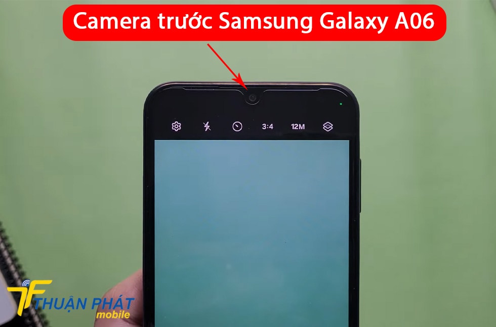 Camera trước Samsung Galaxy A06