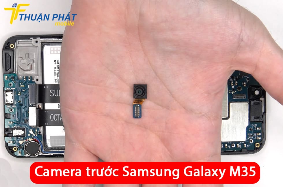 Camera trước Samsung Galaxy M35