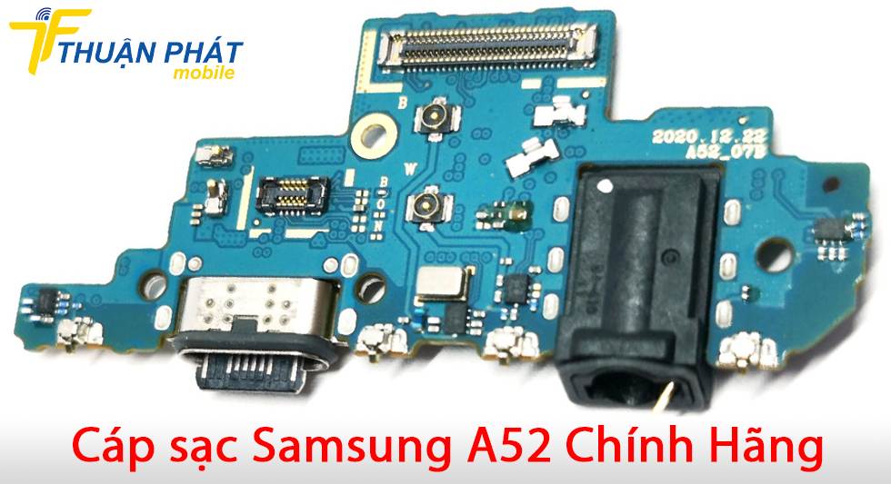 Cáp sạc Samsung A52 chính hãng