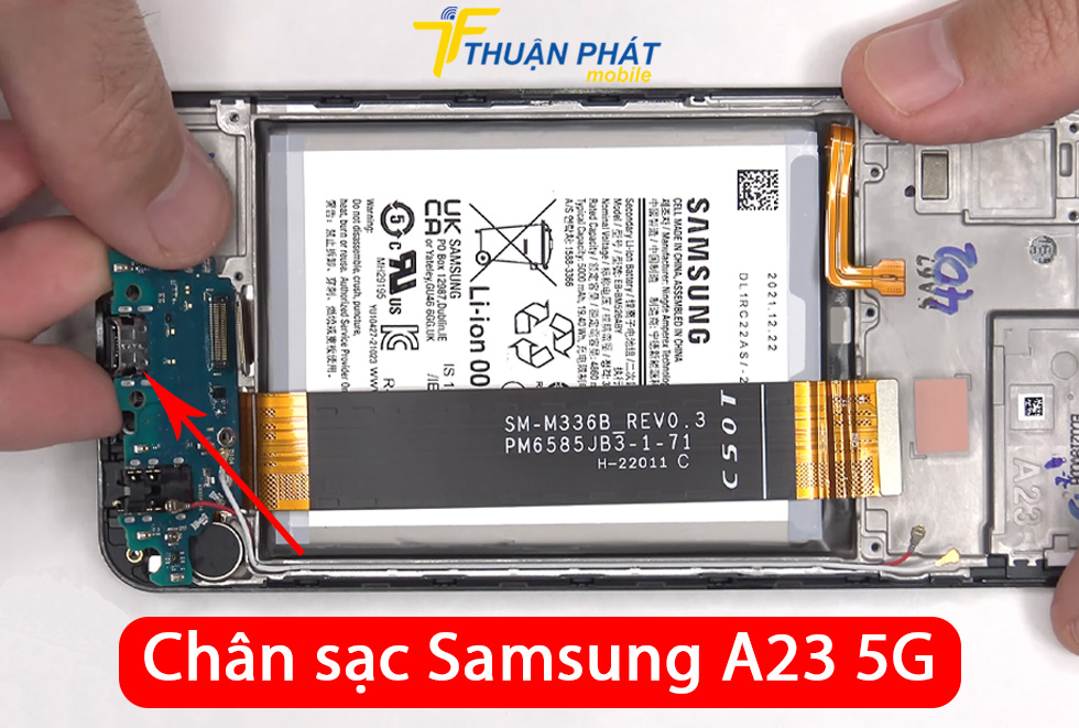 Chân sạc Samsung A23 5G