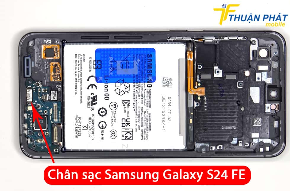 Chân sạc Samsung Galaxy S24 FE