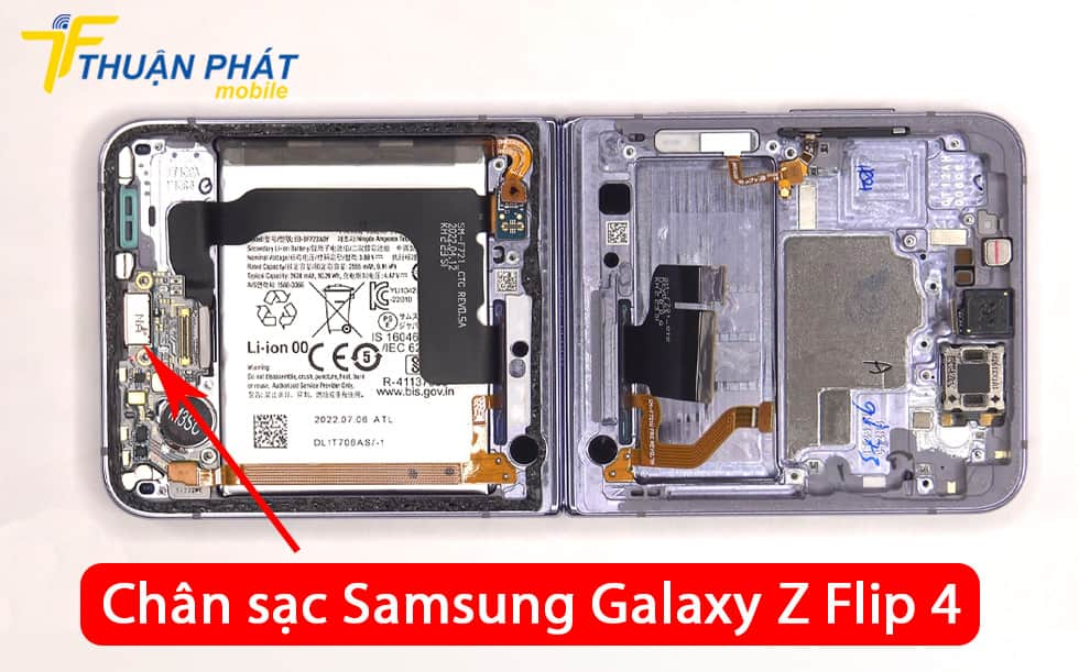 Chân sạc Samsung Galaxy Z Flip 4