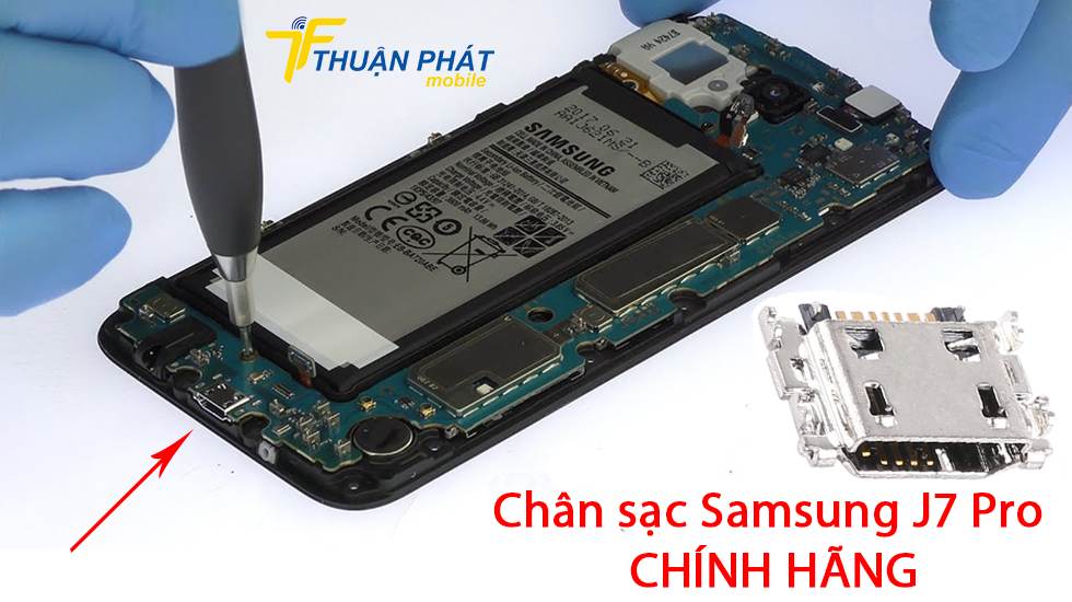 Chân sạc Samsung J7 Pro chính hãng