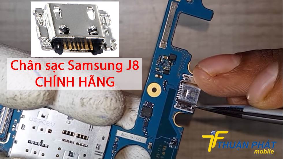 Chân sạc Samsung J8 chính hãng