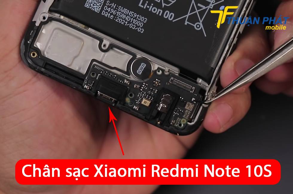 Chân sạc Xiaomi Redmi Note 10S