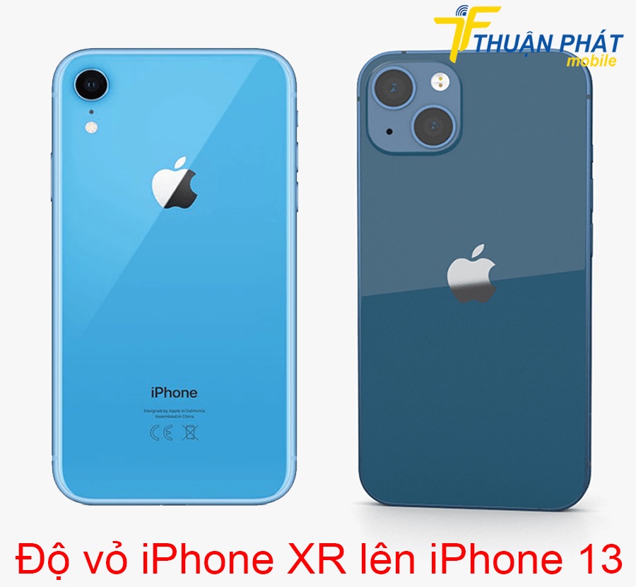 Độ vỏ iPhone Xr lên iPhone 13