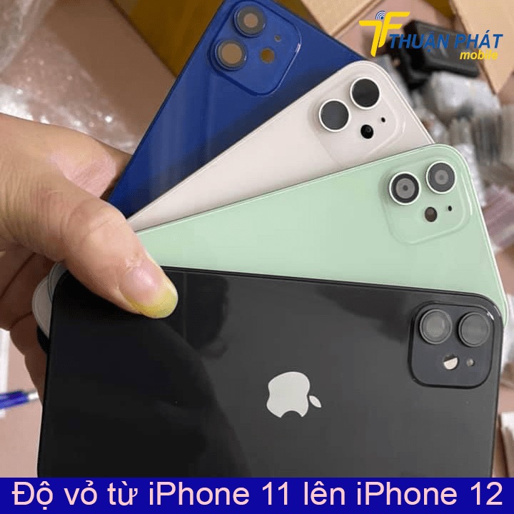 Độ vỏ từ iPhone 11 lên iPhone 12