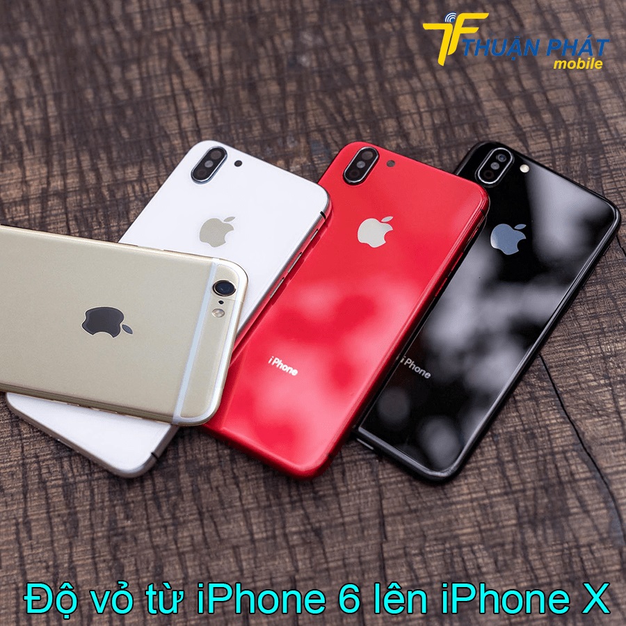 Độ vỏ từ iPhone 6 lên iPhone X