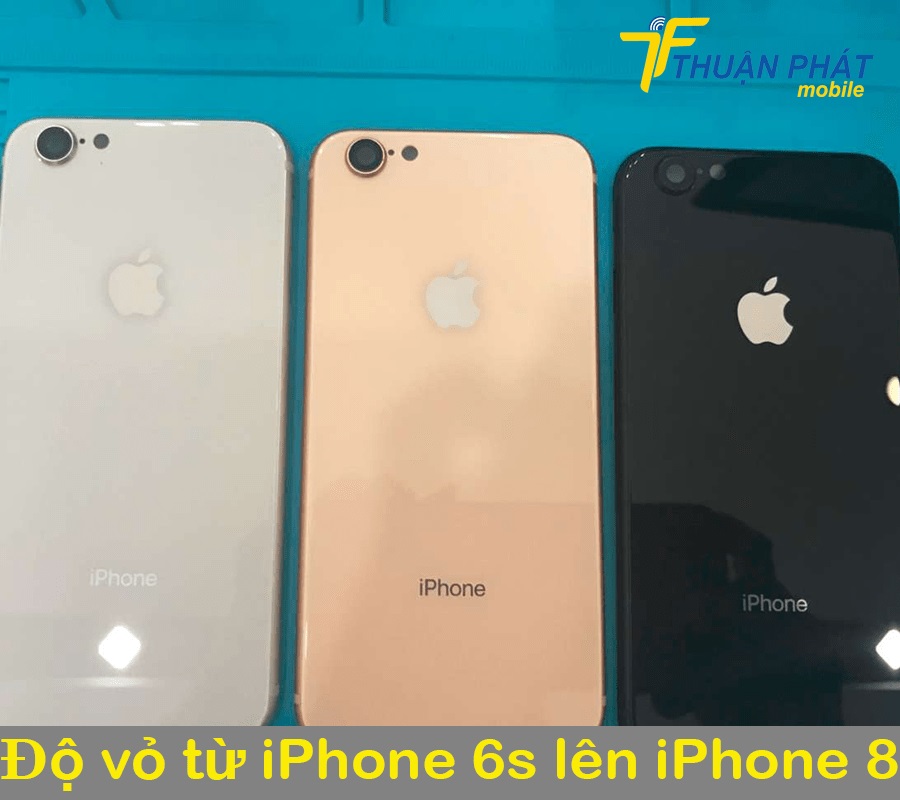 Độ vỏ từ iPhone 6s lên iPhone 8