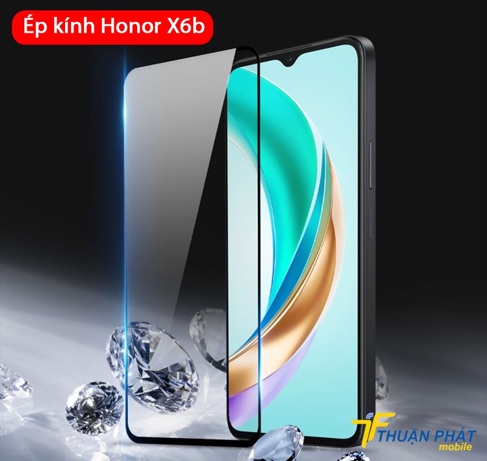 Ép kính Honor X6b