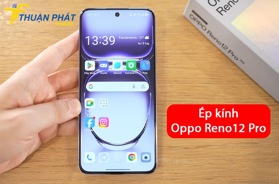 Ép kính Oppo Reno12 Pro