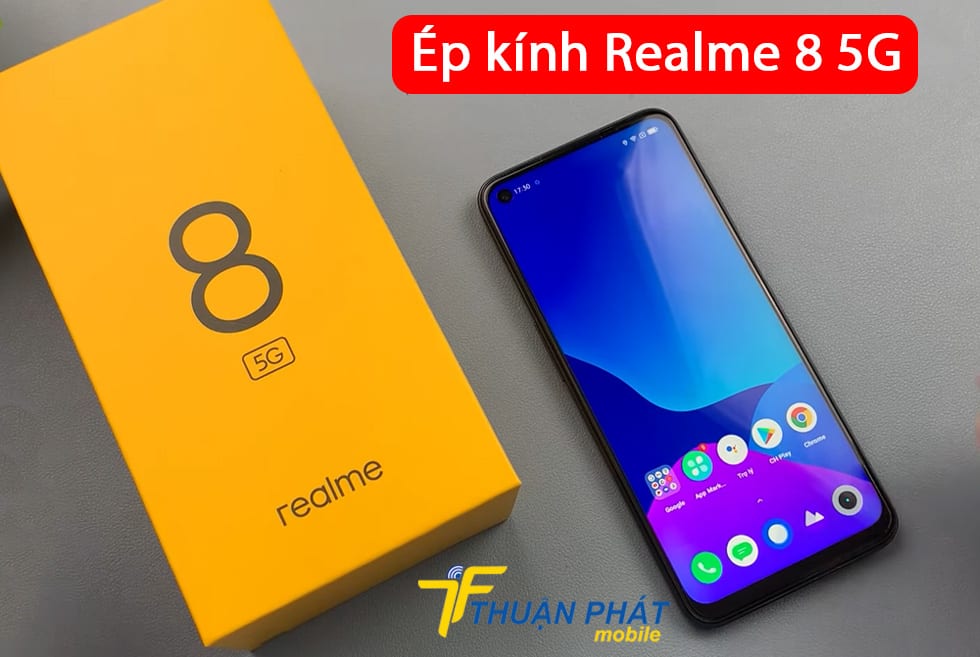 Ép kính Realme 8 5G