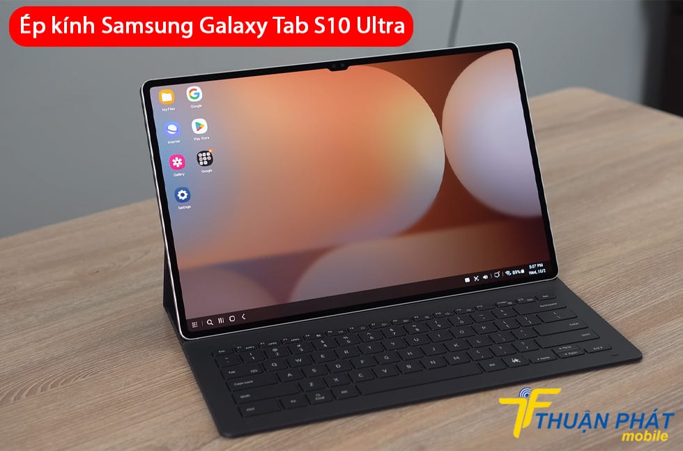 Ép kính Samsung Galaxy Tab S10 Ultra