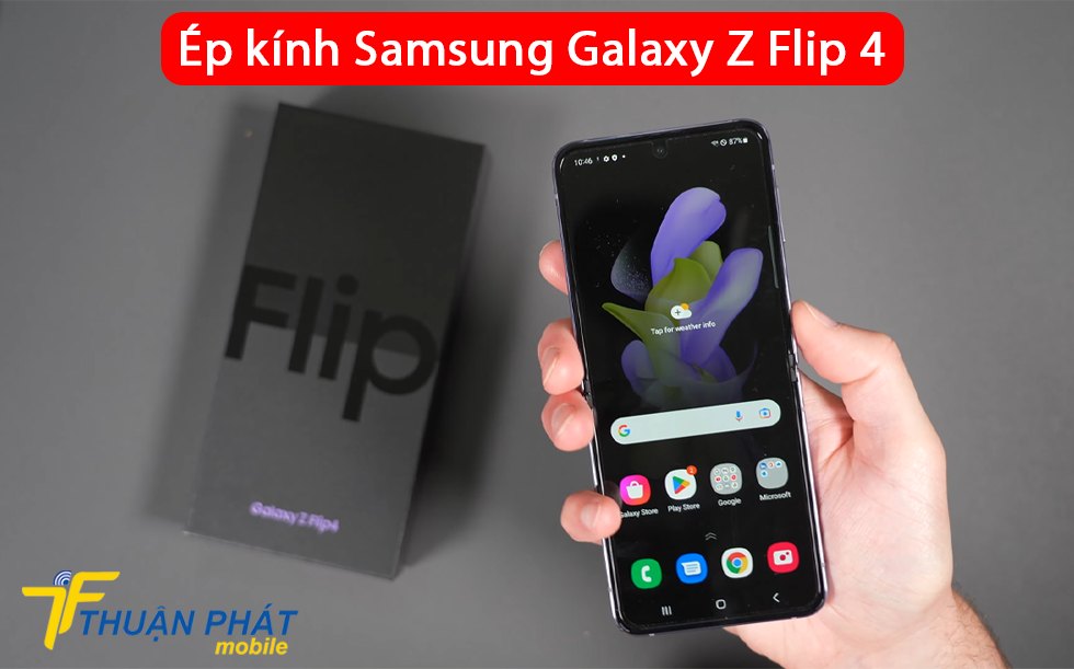 Ép kính Samsung Galaxy Z Flip 4