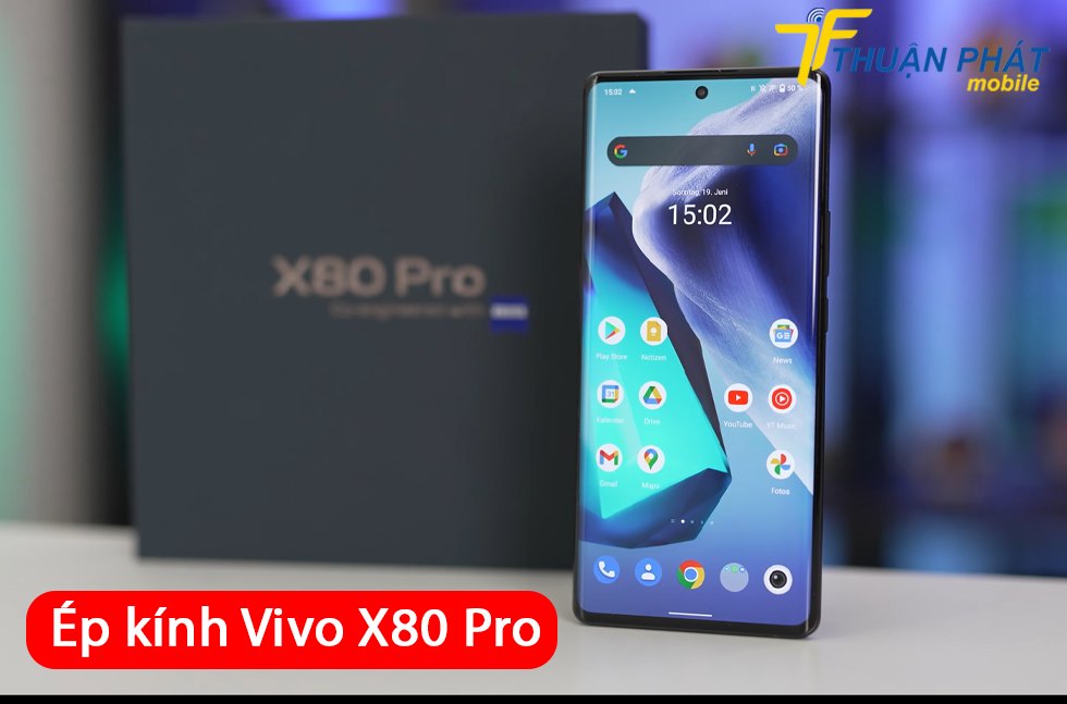 Ép kính Vivo X80 Pro