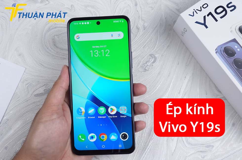 Ép kính Vivo Y19s