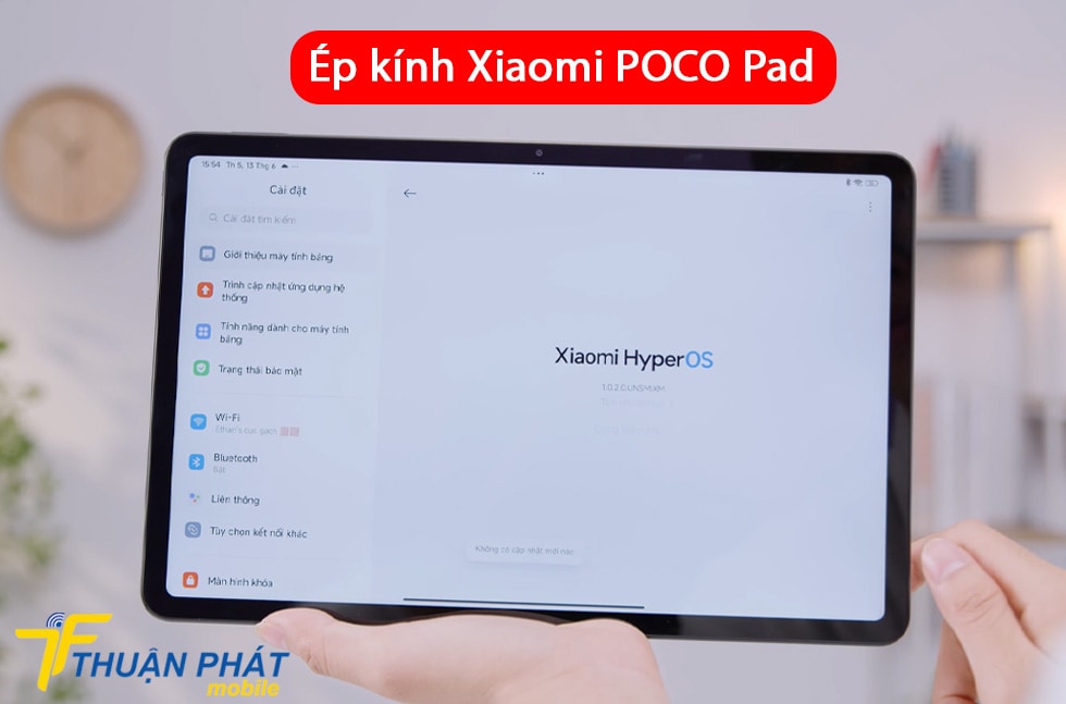 Ép kính Xiaomi POCO Pad