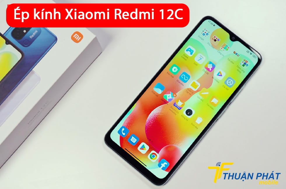 Ép kính Xiaomi Redmi 12C