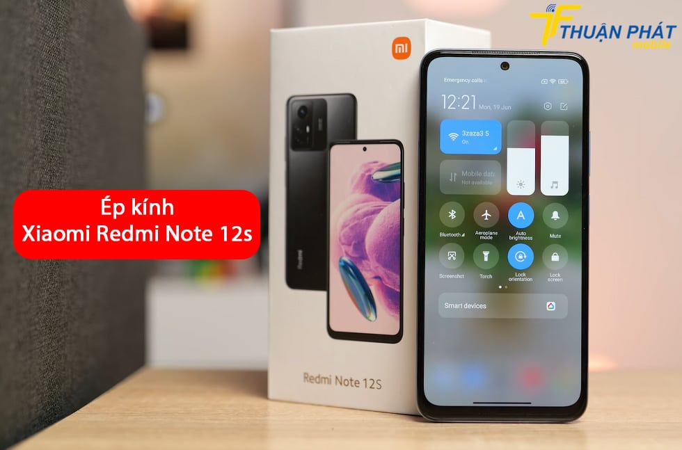 Ép kính Xiaomi Redmi Note 12S