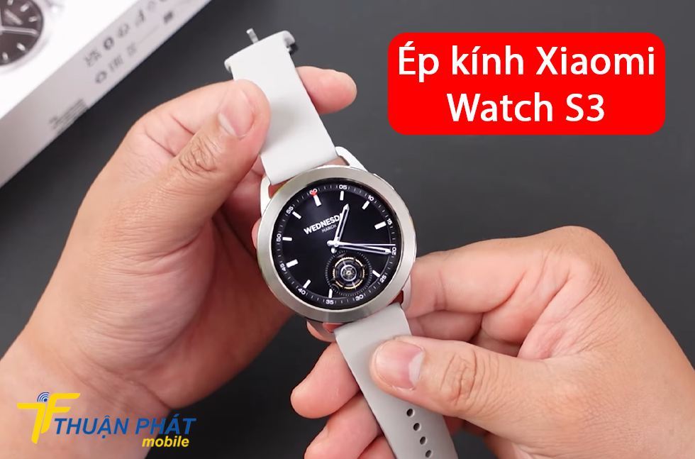 Ép kính Xiaomi Watch S3