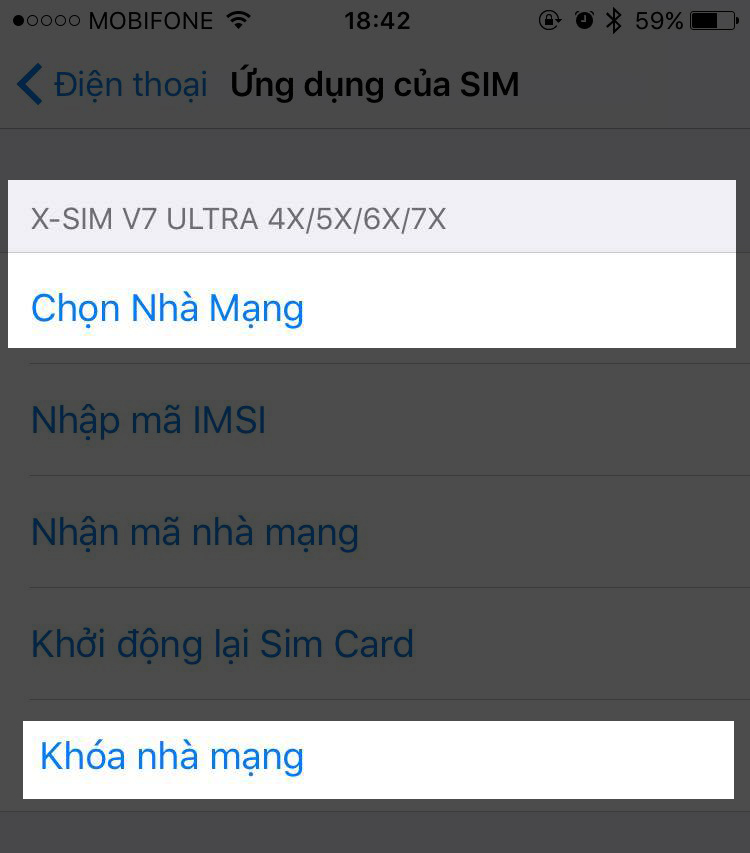 kiểm tra iphone lock hay quốc tế 4