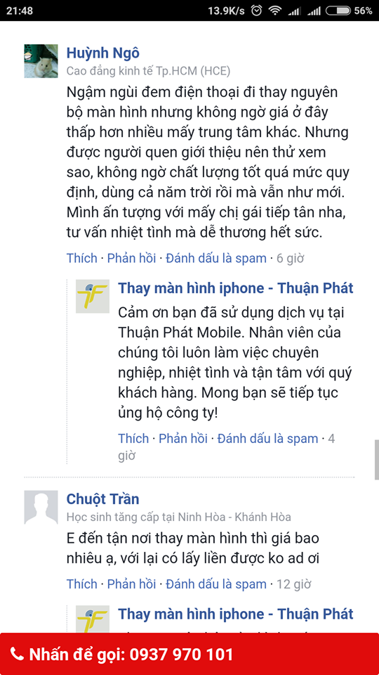 Vạch trần tin đồn Thuận Phát Mobile lừa đảo khách hàng