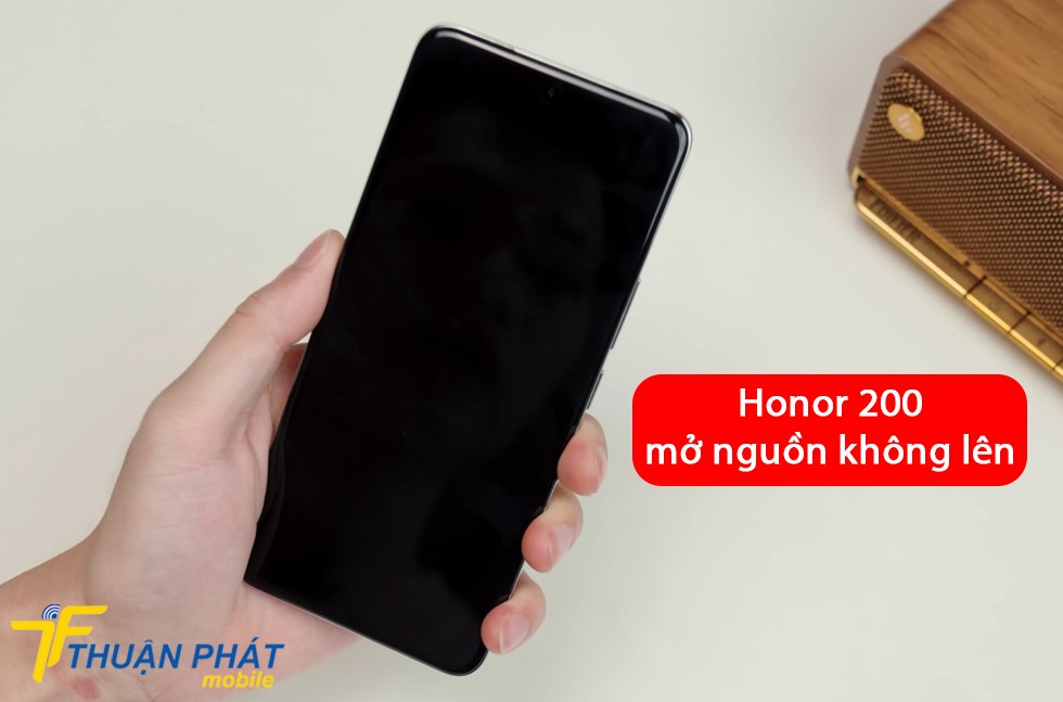 Honor 200 mở nguồn không lên