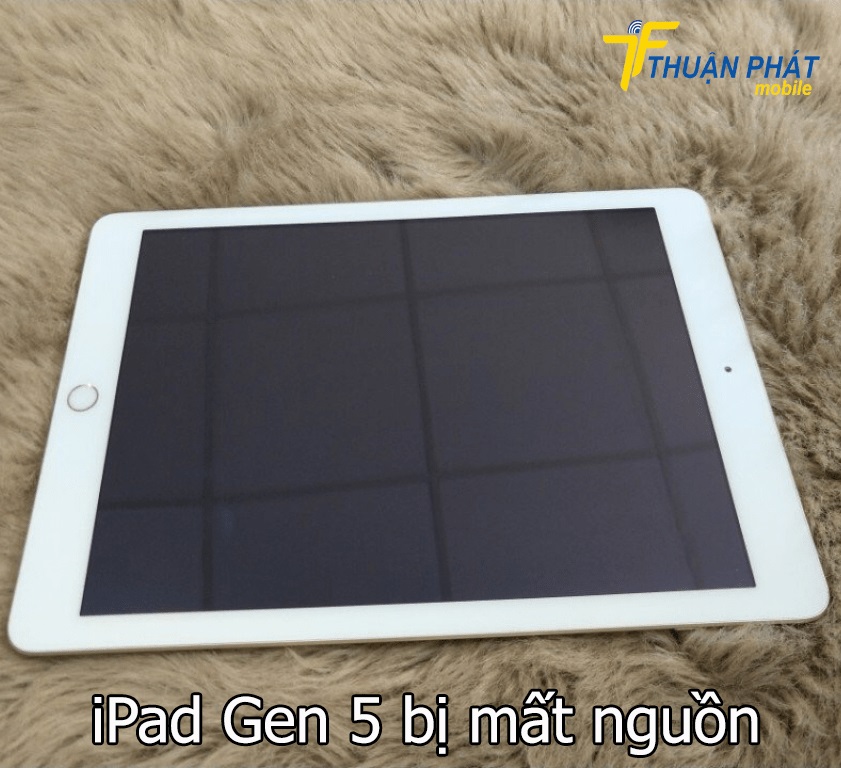 iPad Gen 5 bị mất nguồn