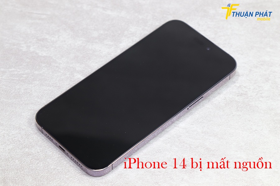 iPhone 14 bị mất nguồn