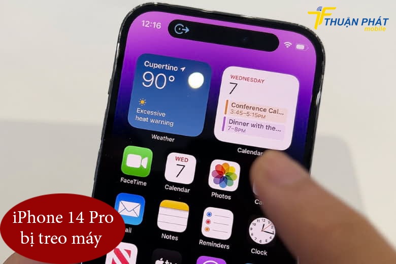 iPhone 14 Pro bị treo máy