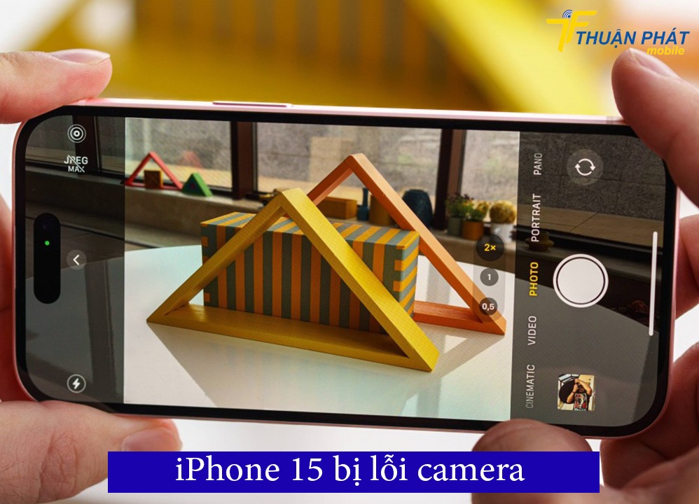 iPhone 15 bị lỗi camera