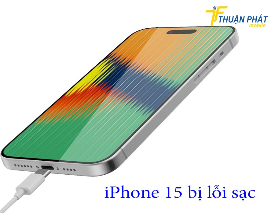 iPhone 15 bị lỗi sạc