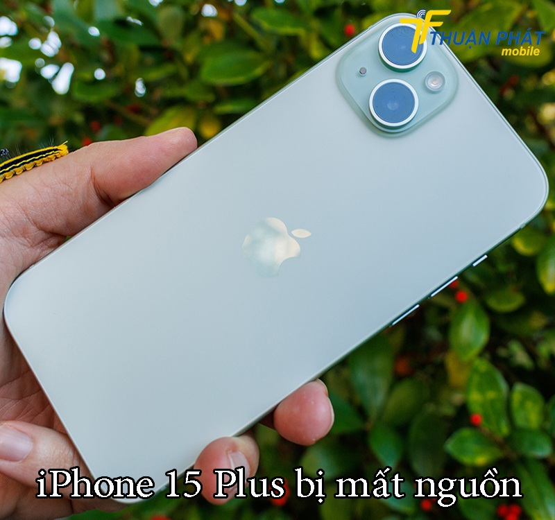 iPhone 15 Plus bị mất nguồn