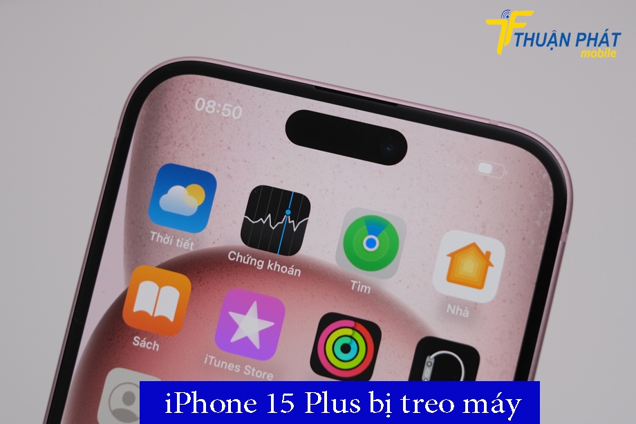 iPhone 15 Plus bị treo máy