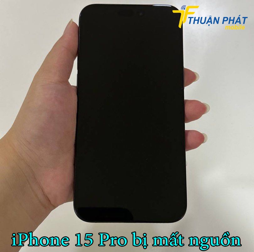 iPhone 15 Pro bị mất nguồn