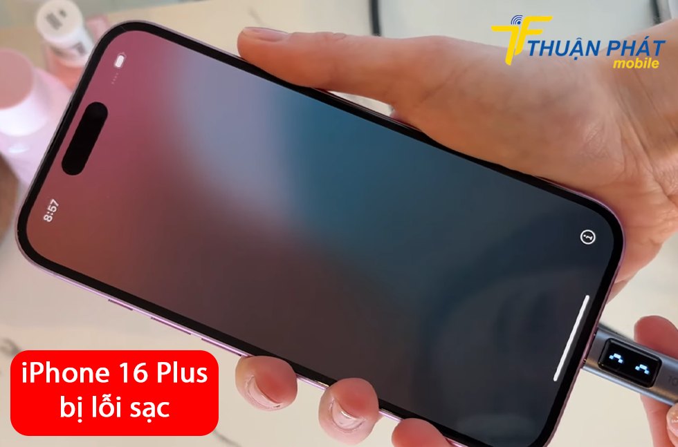 iPhone 16 Plus bị lỗi sạc