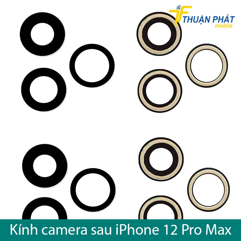 Kính camera sau iPhone 12 Pro Max chính hãng