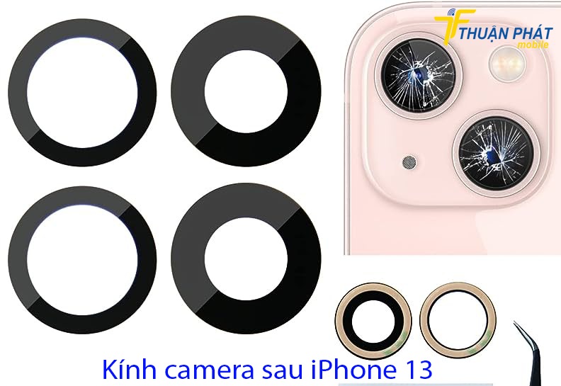 Kính camera sau iPhone 13